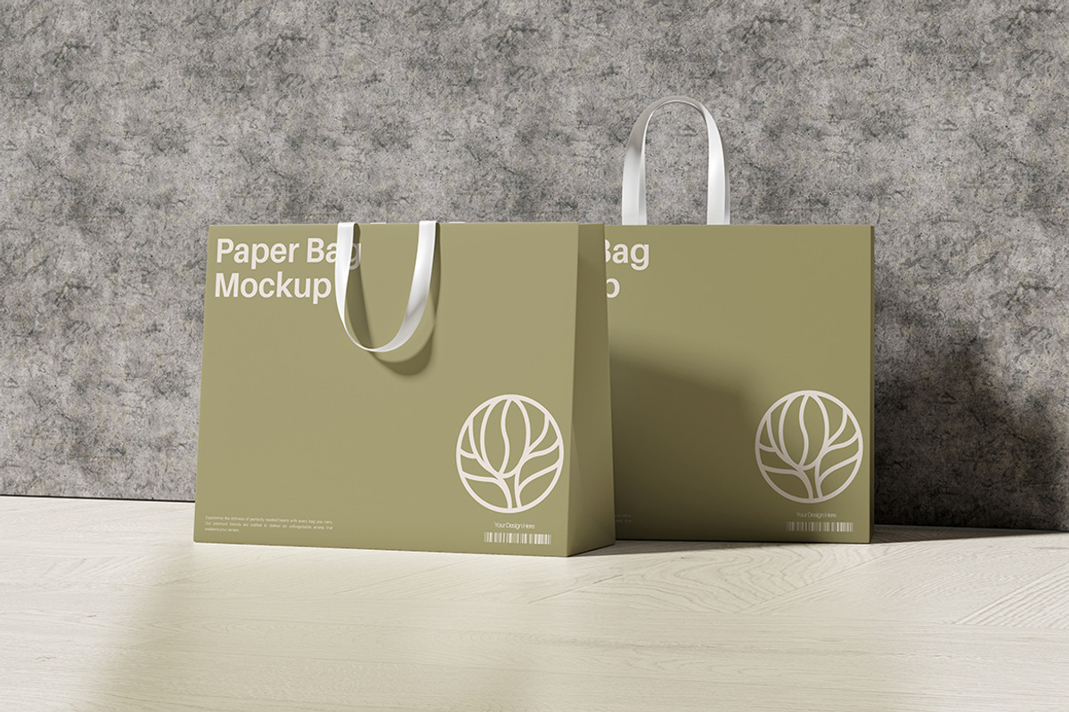 Paper Bag Mockup, a Product Mockup by Design Source_ (Photo 4 of 4)