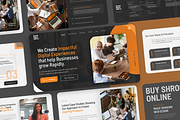 Detriot - Agency Landing Page, a Landing Page Template by byalikhan (Thumbnail 2 of 6)