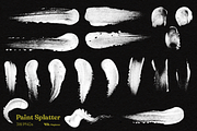 Paint Splatter [381 PNGs], a Texture Graphic by Meglenov (Thumbnail 7 of 12)