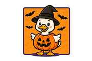 Halloween Cute Frame Clipart, an Illustration by Design Market (Thumbnail 4 of 8)