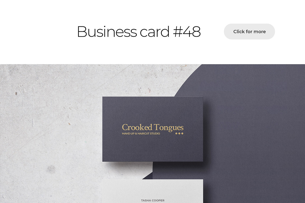 Business Card Mockup Template Bundle, a Business Card Template by PrintPixel (Photo 57 of 104)