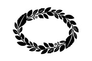 Decorative Nature Frame Silhouette, a Graphic by BIPLOB EXPERT (Thumbnail 12 of 13)