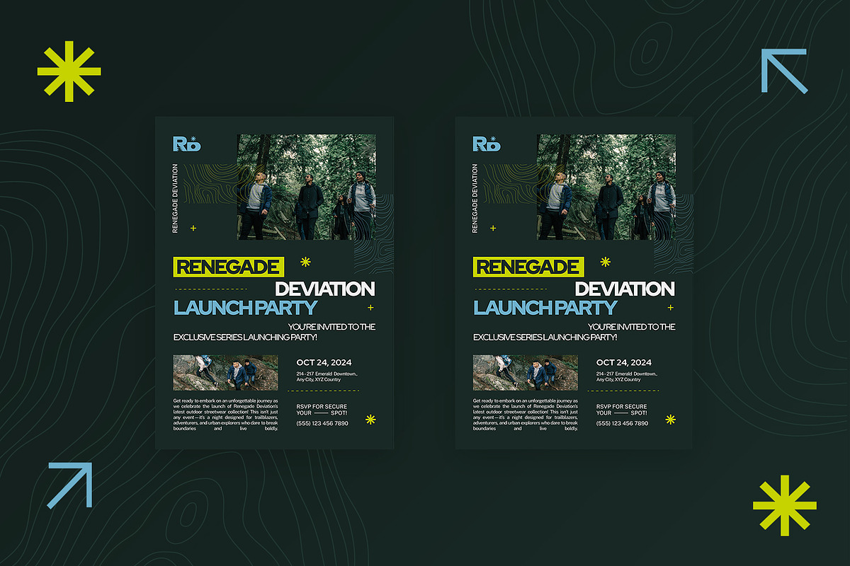 Renegade - Event Invitation, an Invitation Template by StreaksideStd (Photo 2 of 3)
