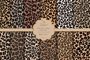 Leopard Print Surface Patterns 136