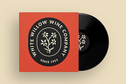Abstract Linocut Badge Builder, a Branding & Logo Template by ClayStudio (Thumbnail 7 of 12)