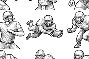 American Football Player Set, an Object Graphic by RT Studio (Thumbnail 4 of 4)