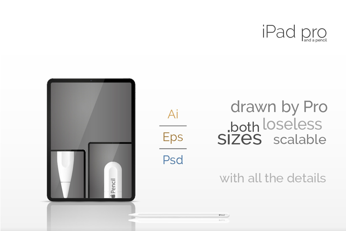 NEW Apple iPad Pro mock up! (PSD+AI), an iPhone Mockup by voin_Sveta (Photo 9 of 12)