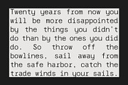 CS Claire Mono Drawn, a Sans Serif Font by Craft Supply Co. (Thumbnail 5 of 8)