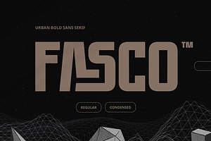 Fasco Typeface