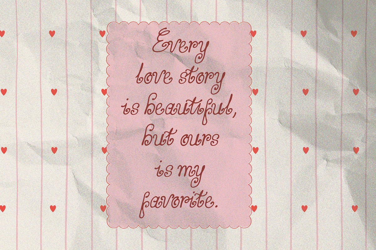 Nenakis – Handwritten Font, a Script Font by NDNL Studio (Photo 4 of 8)