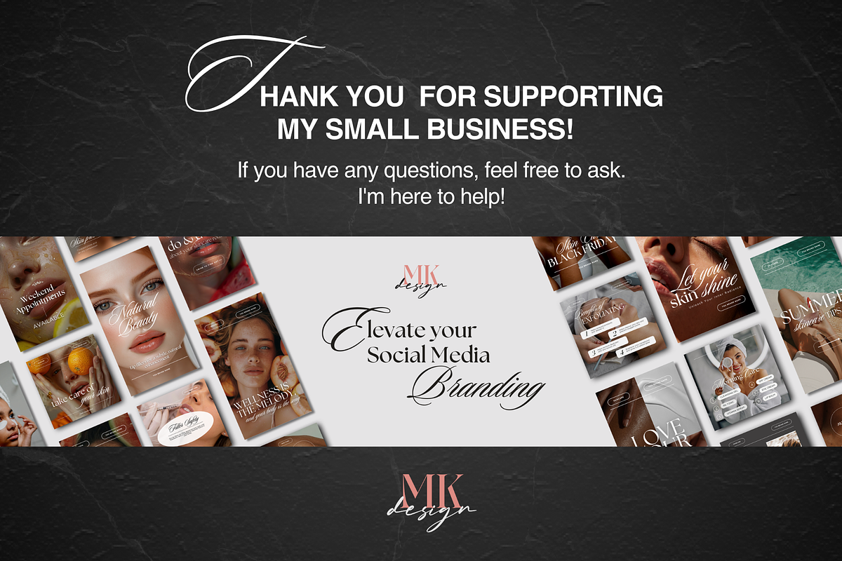 180 Medspa Social Media Templates, a Social Media Template by DesignsbyMariaStudio (Photo 10 of 10)