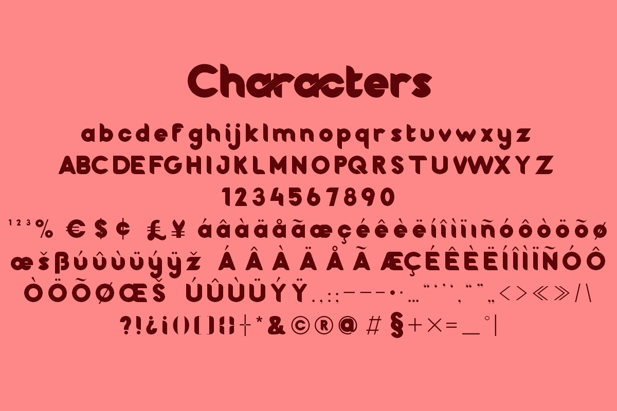 Mood Font preview 7