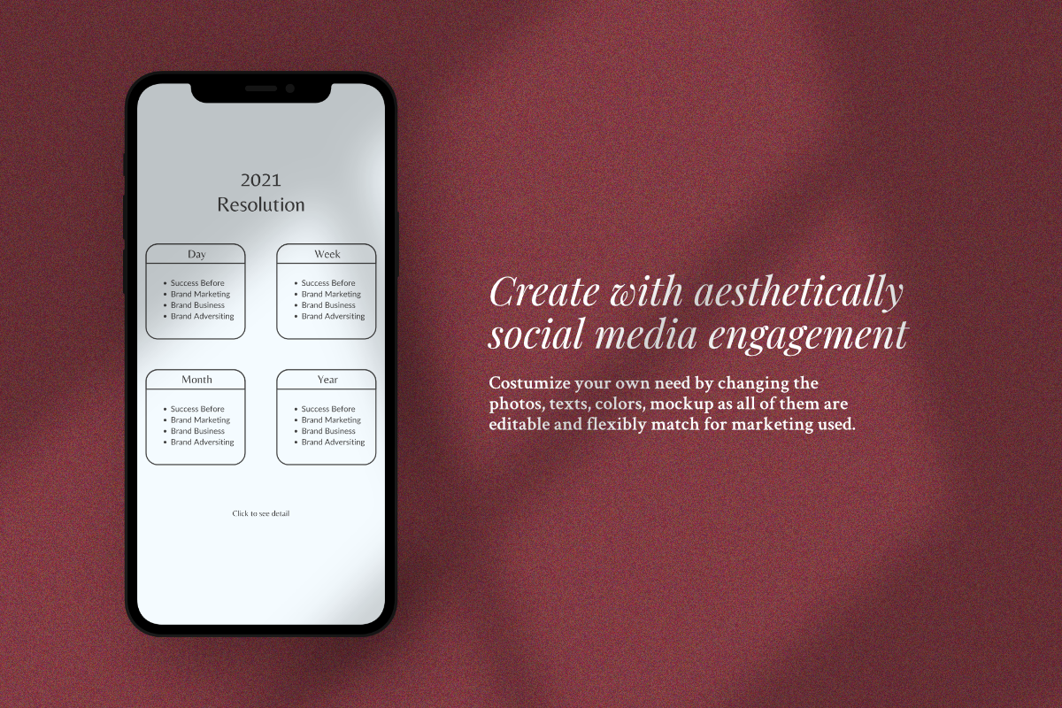 Alonee - Pinterest Canva Template, a Social Media Template by ZAF Studio (Photo 2 of 7)