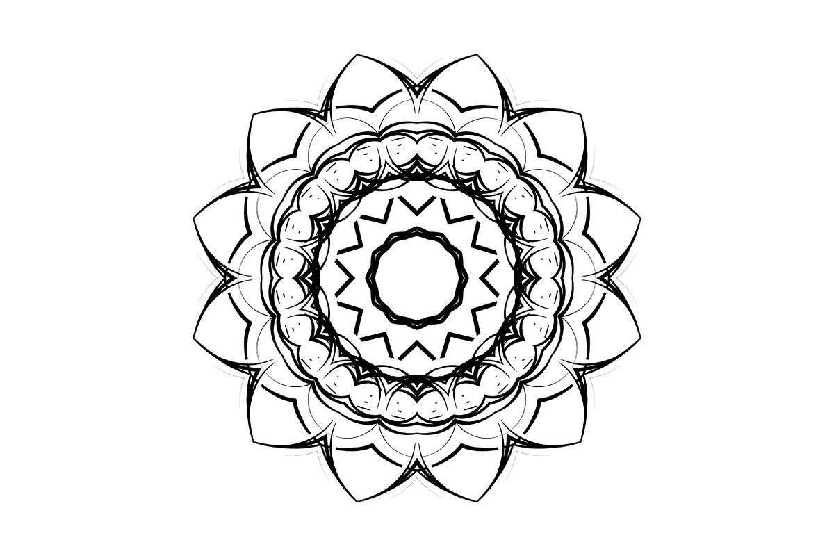 Premium Mandala Illustration Pack, a Decorative Illustration by NJ Himel (Photo 5 of 101)