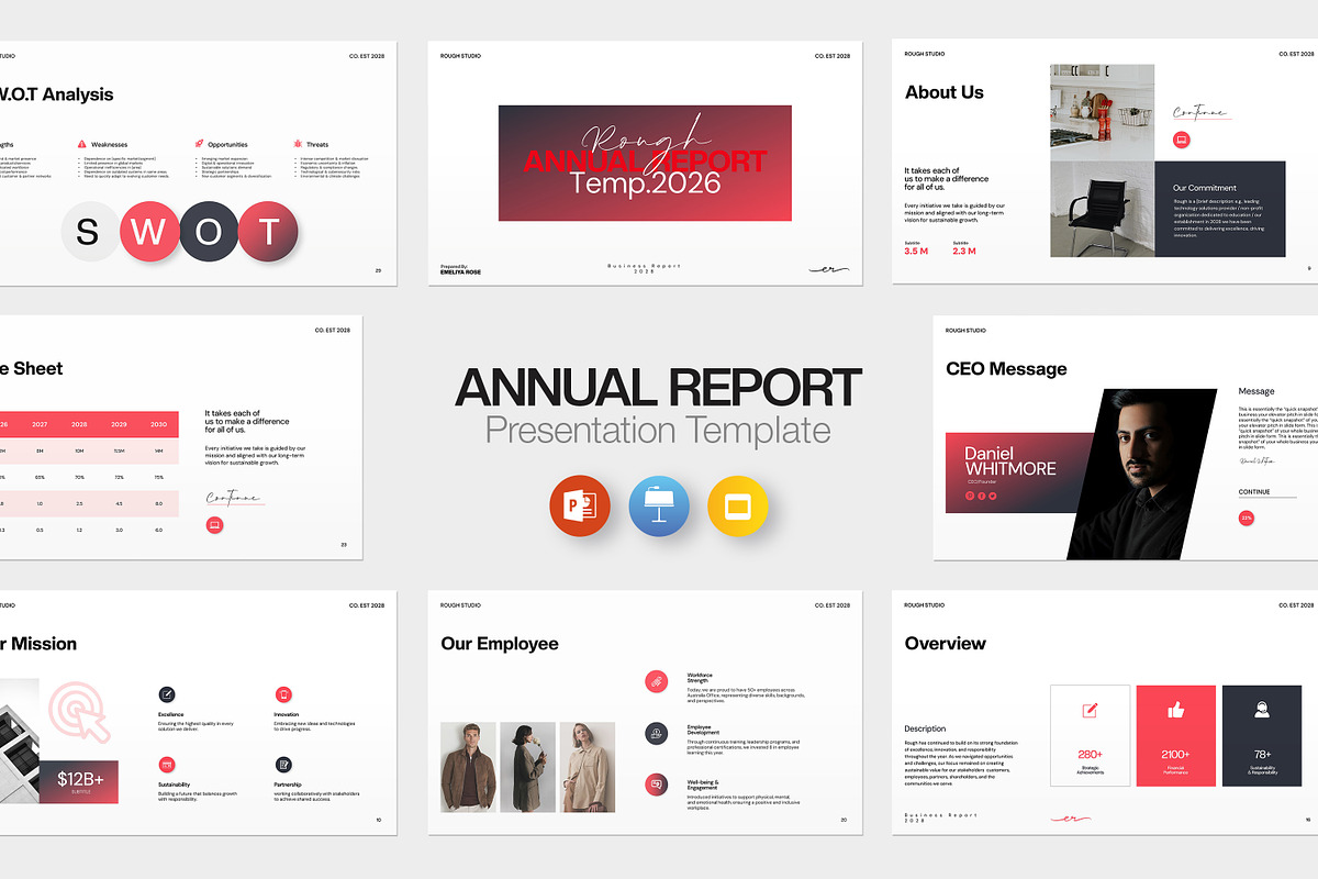 Rough Annual Report Presentation