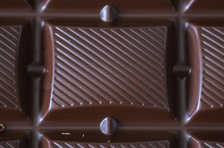 Dark chocolate. Chocolate texture.