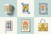 Bloom Garden | Wall Art Creator, an Object Graphic by Leleka.Store (Thumbnail 10 of 17)