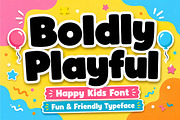 Boldly Playful, a Slab Serif Font by Wow Magic (Thumbnail 1 of 5)