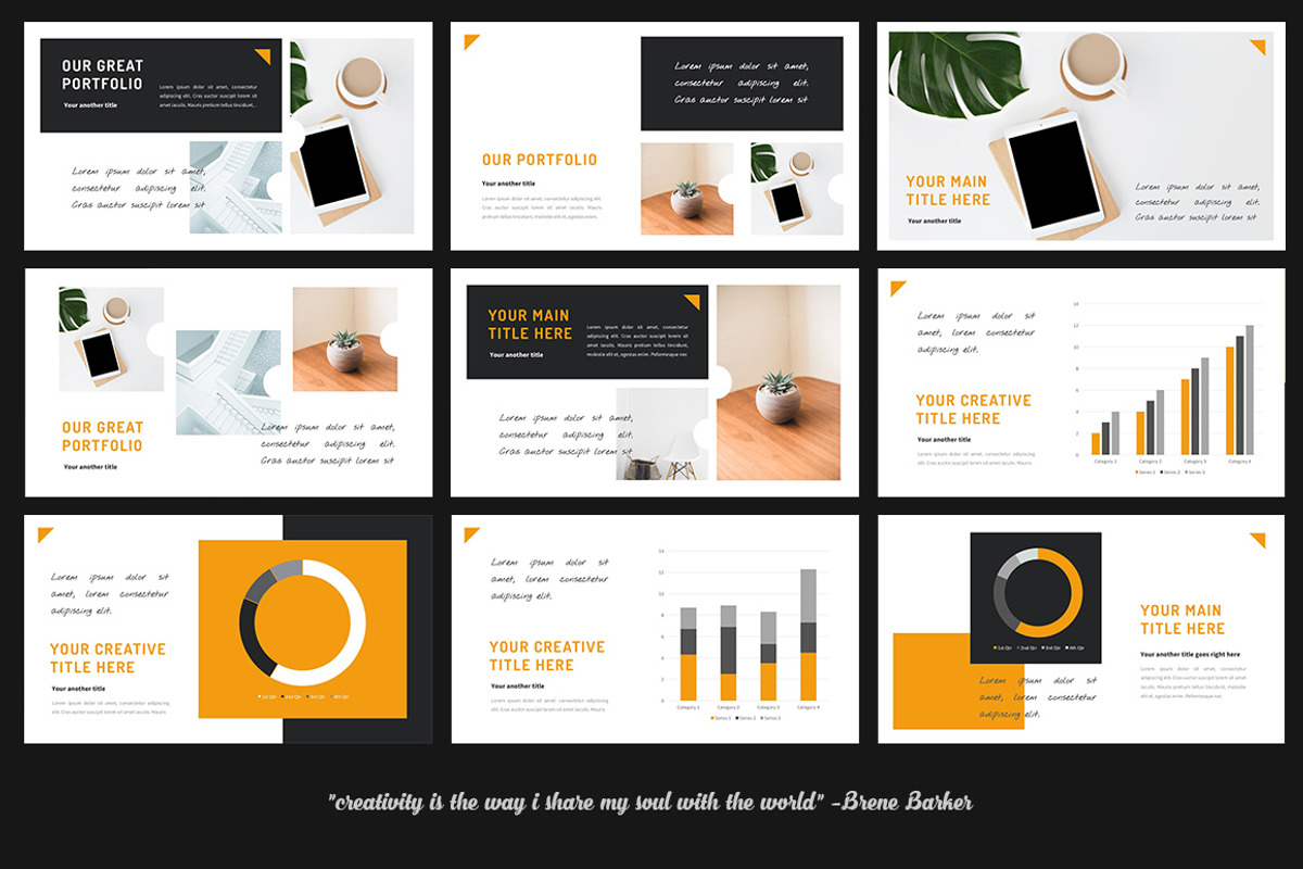 Carmen - Creative PowerPoint, a Presentation Template by desvibes (Photo 6 of 7)
