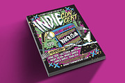 Indie Music Concert Flyer, a Flyer Template by Muhamad Iqbal hidayat (Thumbnail 2 of 4)