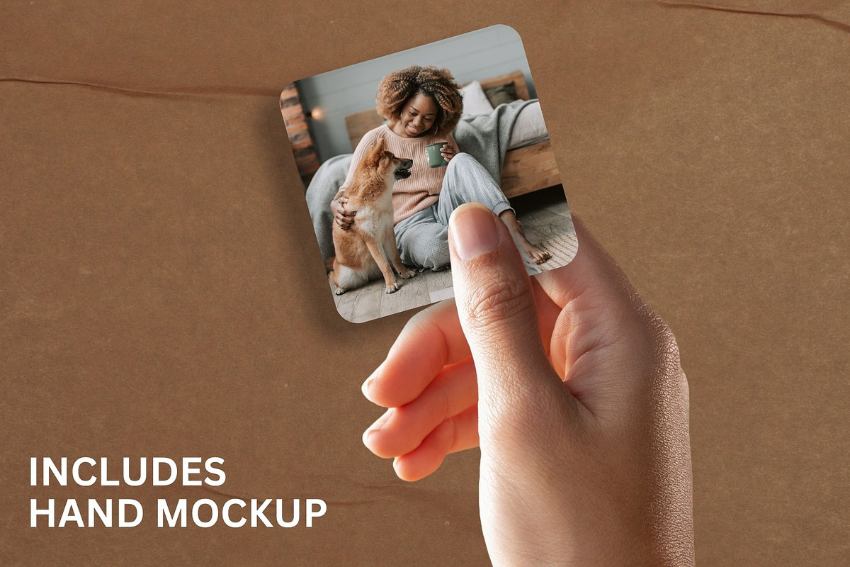 Canva Magnet Mockup Template Fridge, a Household Mockup by GraphiCarola (Photo 7 of 7)