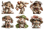 Funny Easter Bunny Clipart Png, an Illustration by Daily.Designs (Thumbnail 8 of 8)
