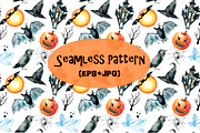 Watercolor Halloween set, an Object Illustration by Vikeriya (Thumbnail 4 of 4)