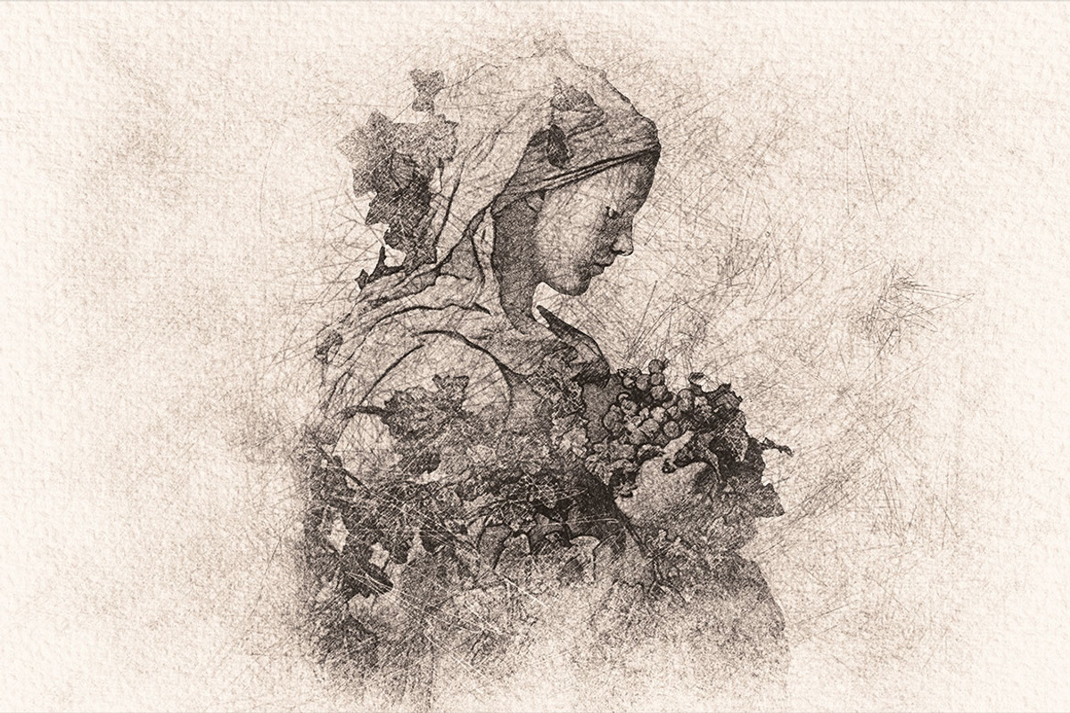 Sketching Photo Effect, a Layer Style Add-On by dokudokunomi (Photo 4 of 5)
