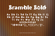 Bramble Bold Playful Chunky Font, a Serif Font by Claymoon Lab (Thumbnail 2 of 7)