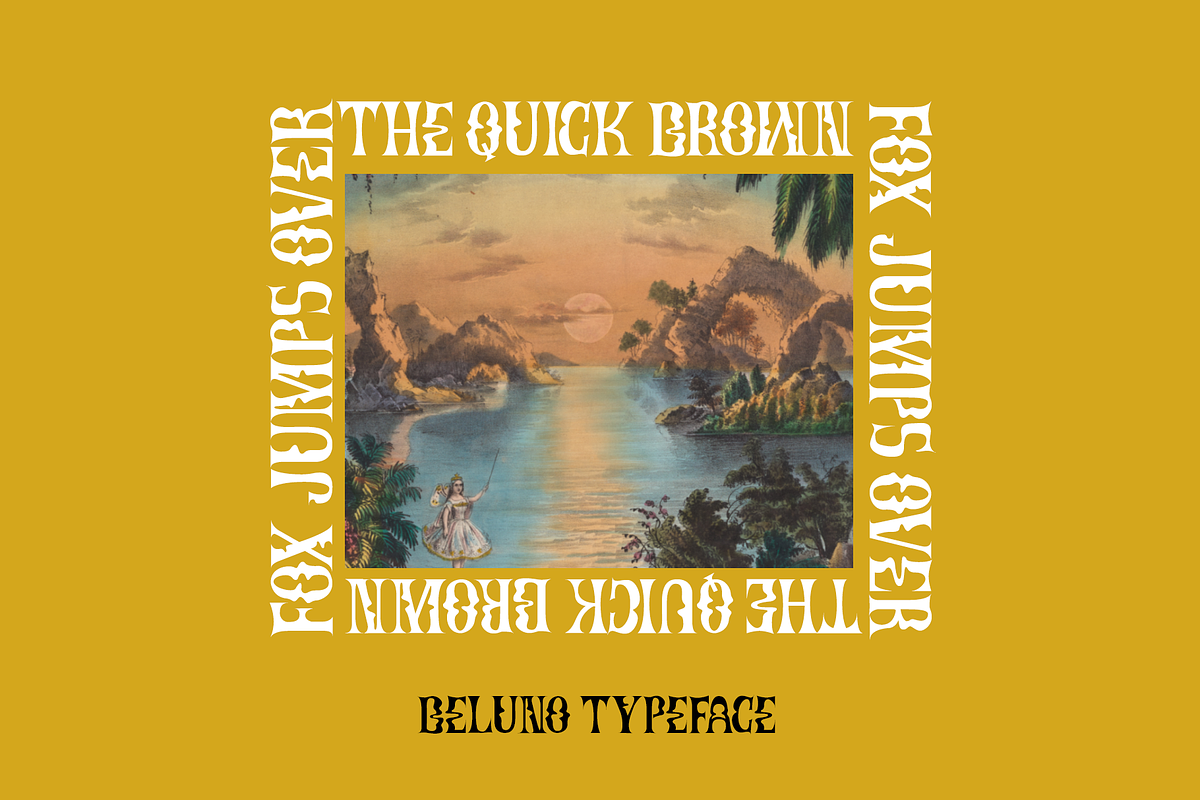 Beluno Groovy Font, a Font by Authentic Studio (Photo 5 of 7)