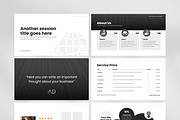 Modern Powerpoint Template, a Presentation Template by Modo Design Studio (Thumbnail 5 of 10)