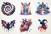 Artistic Halloween Illustration PNG, an Illustration by RobertsArt (Thumbnail 3 of 7)