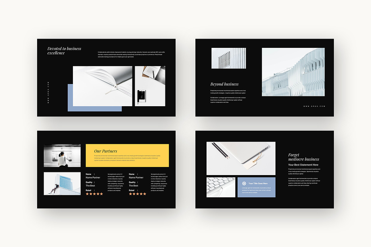 Qrax : Growth Strategy Google Slides, a Presentation Template by Punkl Camp (Photo 13 of 16)