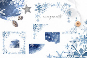30% SALE Snowflakes, a Decorative Illustration by Olga Koelsch (Thumbnail 6 of 9)