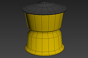 Impact Attenuator Drum, an Environmental 3D Model by Rev A Studios | THE SHOP (Thumbnail 4 of 4)