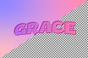 Grace Text Effect