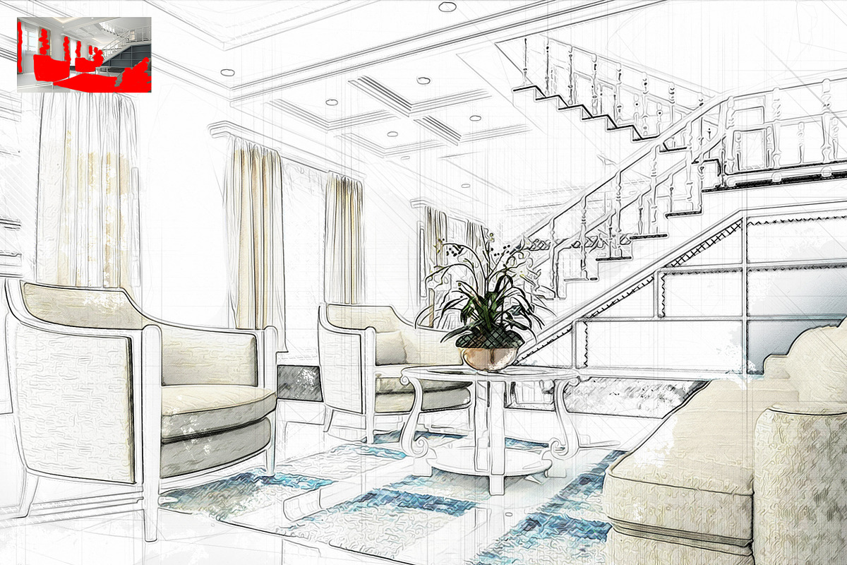 Architexign - Modern Sketch Art, an Action Add-On by A R T M A R T (Photo 4 of 10)