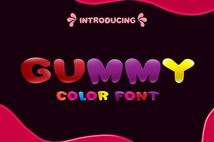 Gummy Color Font