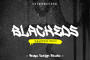 Blackeds - Graffiti Font, a Font by Snape Design Studio (Thumbnail 1 of 5)