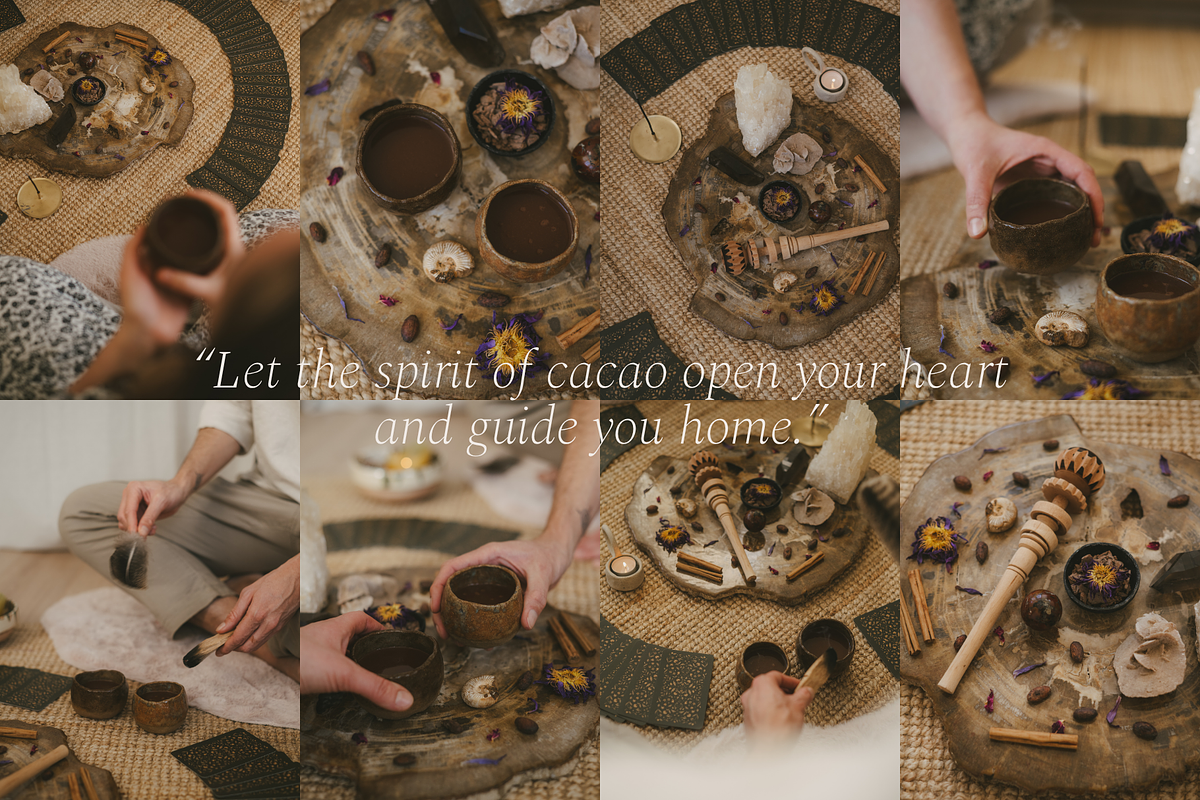 Photo Bundle Cacao Ceremony Earthy, a Health & Medical Photo by Cosmic Energy Studio (Photo 3 of 5)
