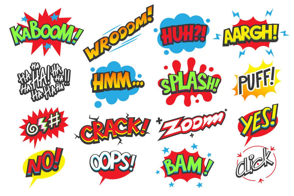 Comic speech bubbles, an Icon by Moonery's (Photo 2 of 2)