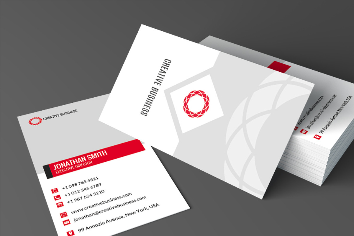 Modern Business Card Template SE336, a Business Card Template by annozio (Photo 2 of 4)