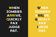 Grindhaus Sans, a Sans Serif Font by Vintage Type Company (Thumbnail 4 of 13)