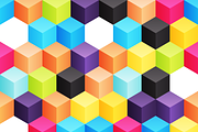 11 Bright Vector Backgrounds, a Pattern Graphic by chewkotski (Thumbnail 3 of 11)