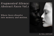 Fragmented Silence: Abstract Faces, a Decorative Illustration by Vika_Softlife (Thumbnail 1 of 4)