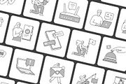 45 Notification Illustrations, a Work Illustration by Prosymbols (Thumbnail 8 of 10)