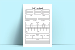 Golf Score Tracker KDP Interior