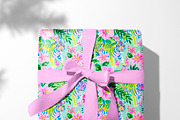 Seamless Colourful Tiger Patterns, a Pattern Graphic by The Preppy Artist (Thumbnail 6 of 11)
