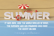 Summer Vacation Duo, a Handwritten Font by DN Creative (Thumbnail 5 of 8)