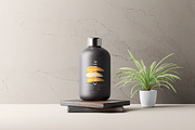 Dark Plastic Cosmetic Mockup Bundle, a Cups & Container Mockup by pmvch (Thumbnail 21 of 111)
